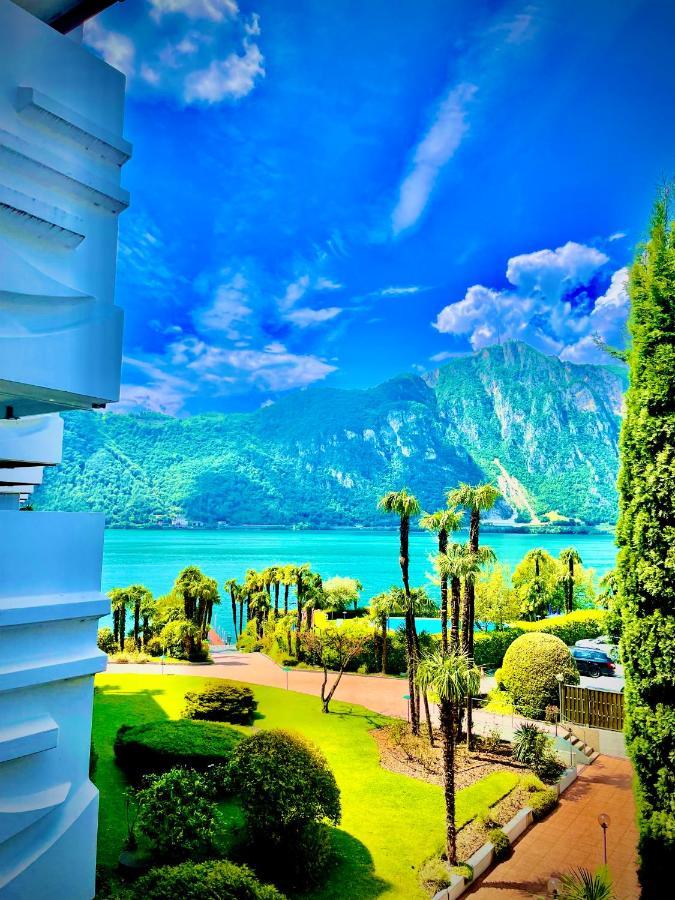 Bissone Lake Apartment 403 Buitenkant foto