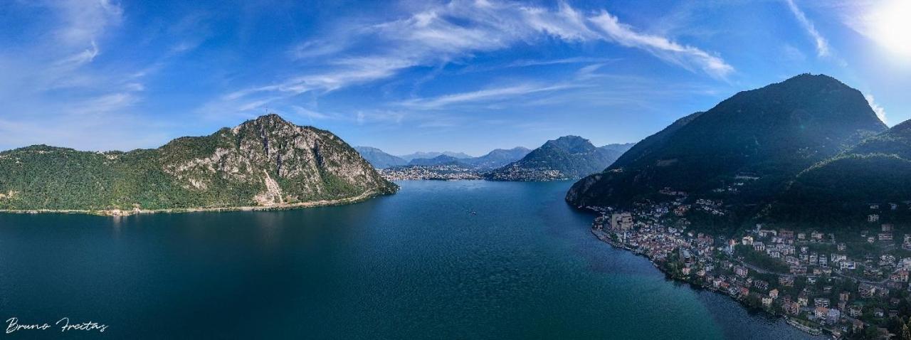 Bissone Lake Apartment 403 Buitenkant foto