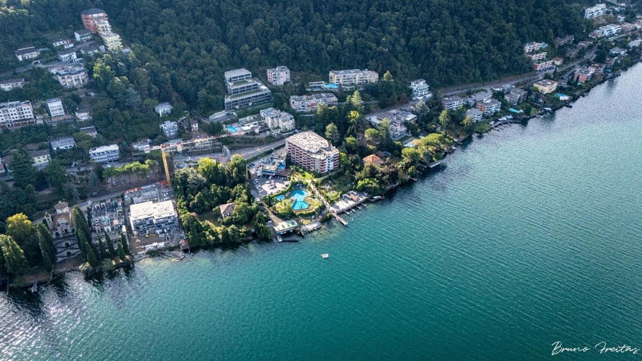 Bissone Lake Apartment 403 Buitenkant foto